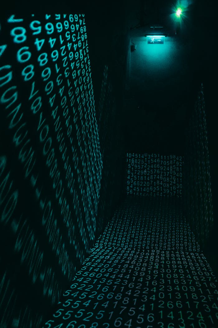 Colorful abstract art featuring concentric circles and gradients in a modern design.